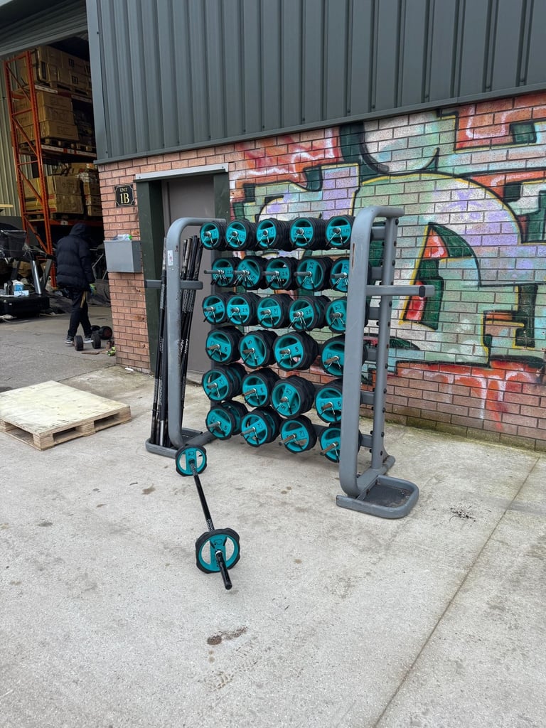 Jordon Studio Pump Weight Set £999 Delivery  £100 Available  1