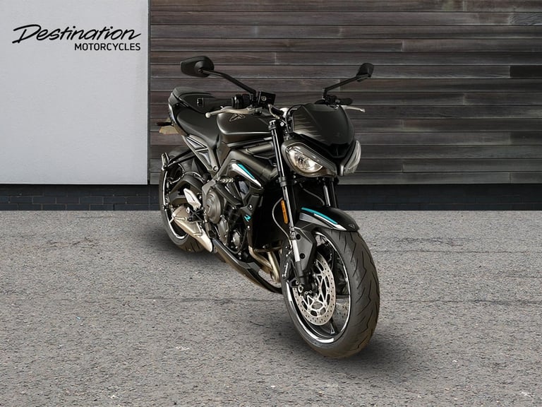2022 Triumph Street Triple 765 R LOW STANDARD COLOUR Petrol black Manual