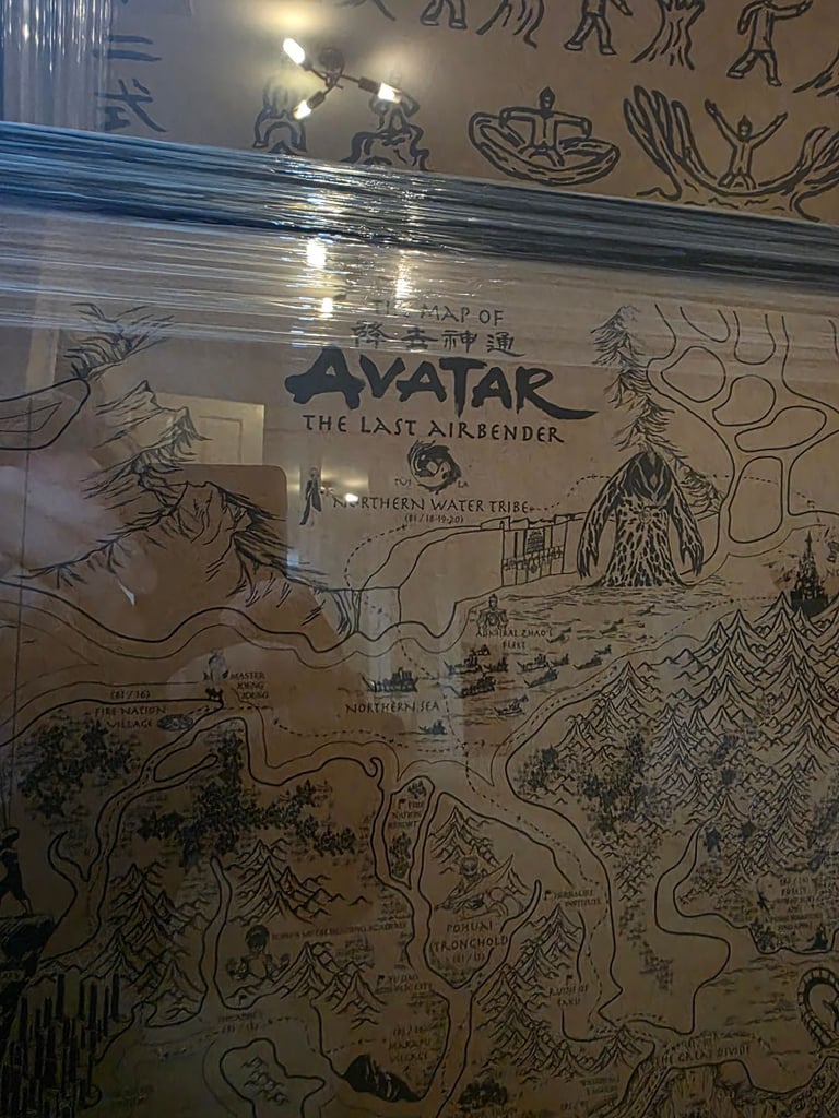 Avatar the last airbender professionally framed artwork