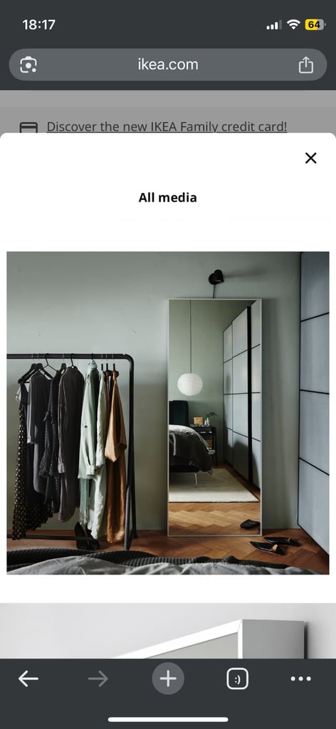 XL Mirror Ikea Hovet