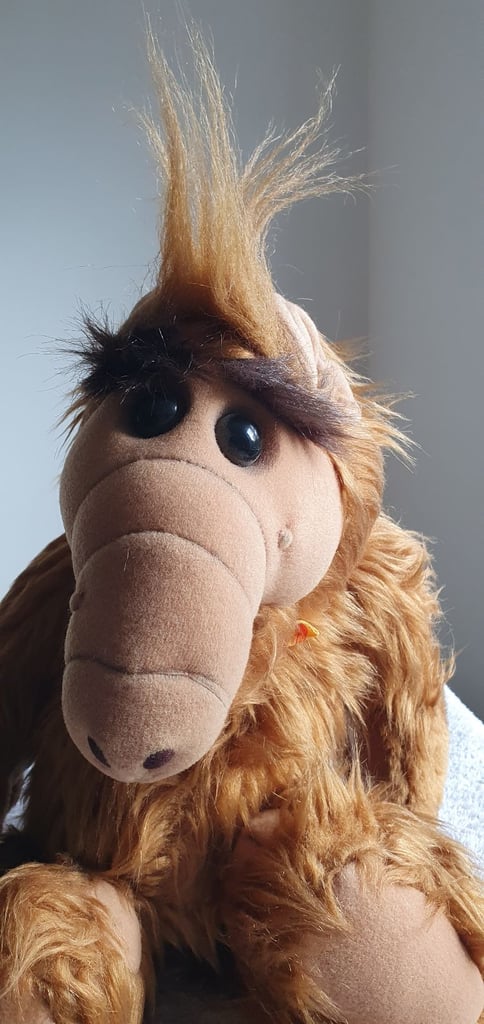 image for Vintage ALF plush toy.  Reduced.