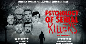 2x Psychology of Serial Killers tickets - Front Row - Walsall Arena - Cheap