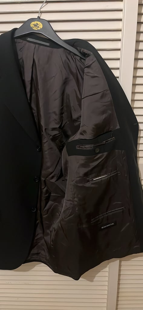 A black blazer