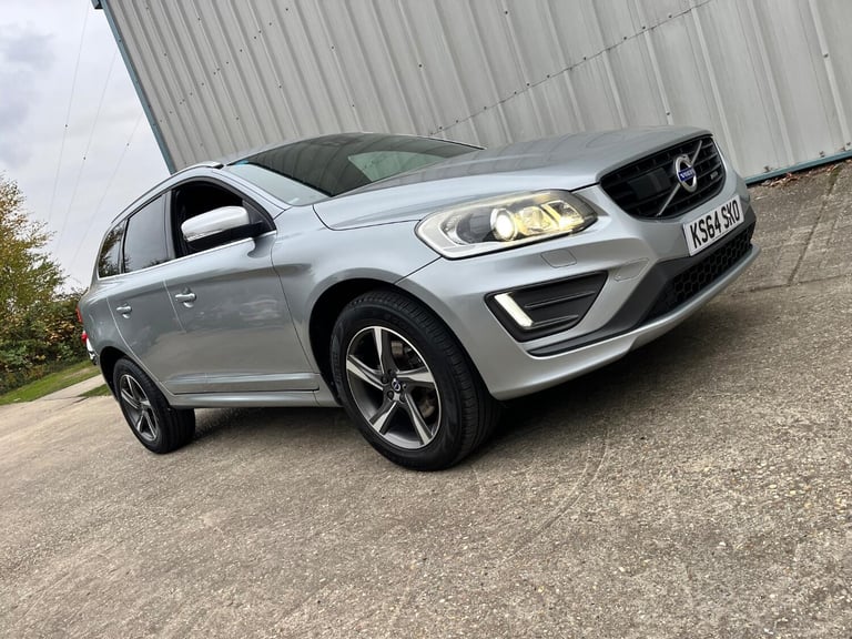 VOLVO XC60 2.0 R-Design Lux D4 (181hp) Silver Auto Diesel 2015