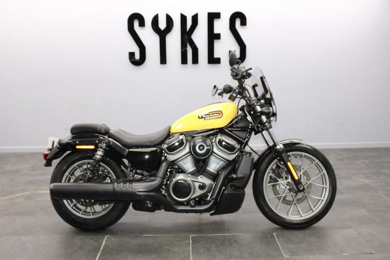 2023 Harley-Davidson RH975S Sportster Night Special in Industrial Yellow. 