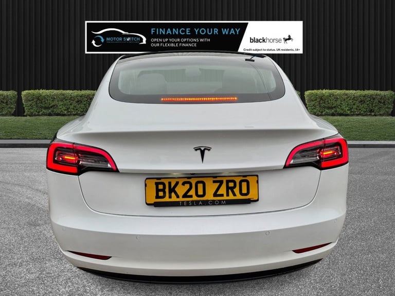 2020 Tesla Model 3 Standard Range Plus Saloon 4dr Electric Auto RWD (241 bhp) Saloon ELECTRIC Aut...