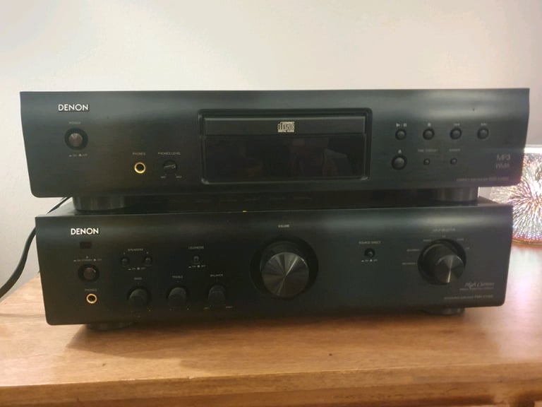 Denon CD player and Amplifier