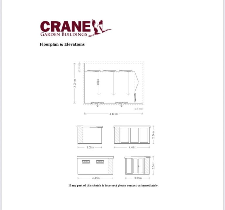 Stunning garden Studio/Office