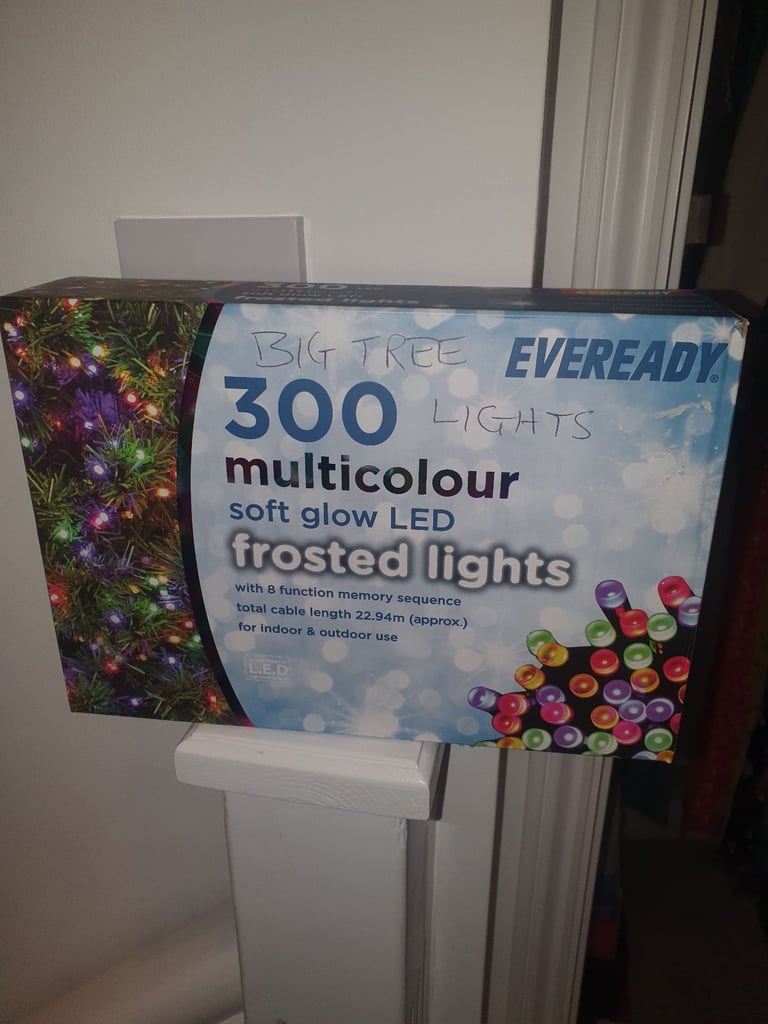 300 multicoloured soft glow led 
