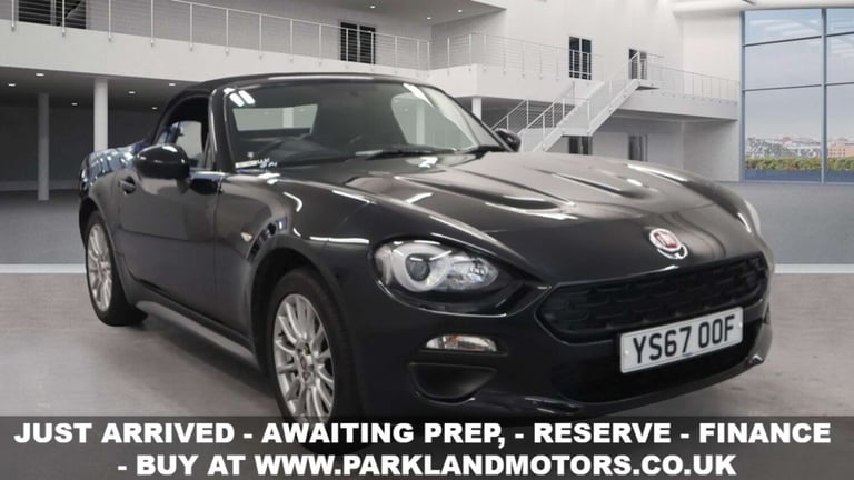 2018 Fiat 124 Spider 1.4 124 Spider Classica MultiAir 2dr Convertible Petrol Manual