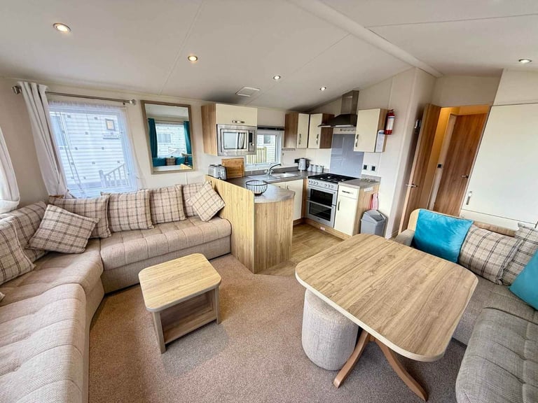 Two bed static caravan for sale at Seaview Gorran Haven Holiday Park, Cornwall - by the sea PL26 6LL