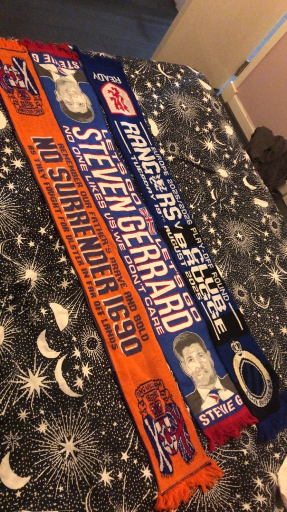 image for Rangers flags and scarfs 