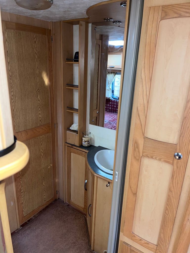 Elddis caravan fixed bed 2007