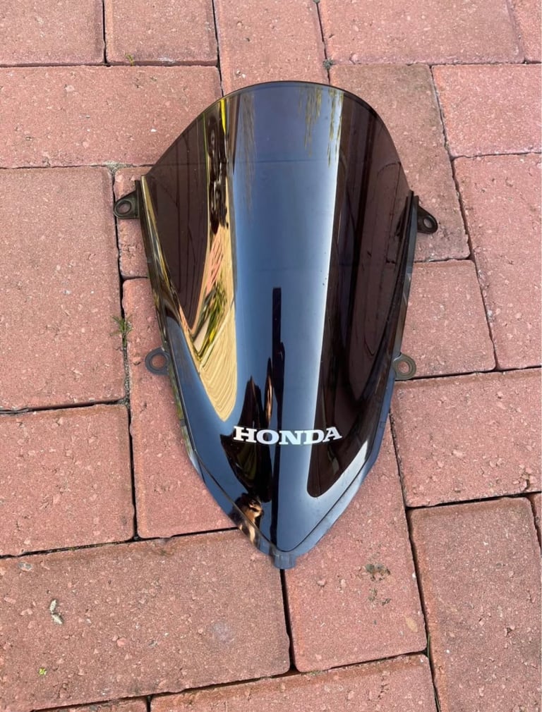HONDA CBR500r DOUBLE BUBBLE TINTED BLACK WINDSCREEN NEW