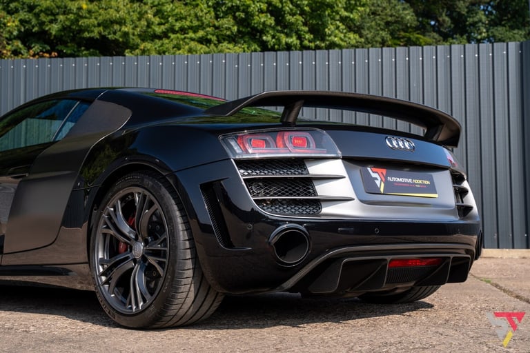 2011 (61) Audi R8 GT 5.2 V10 R-Tronic Auto Coupe 560PS | Phantom Black Metallic