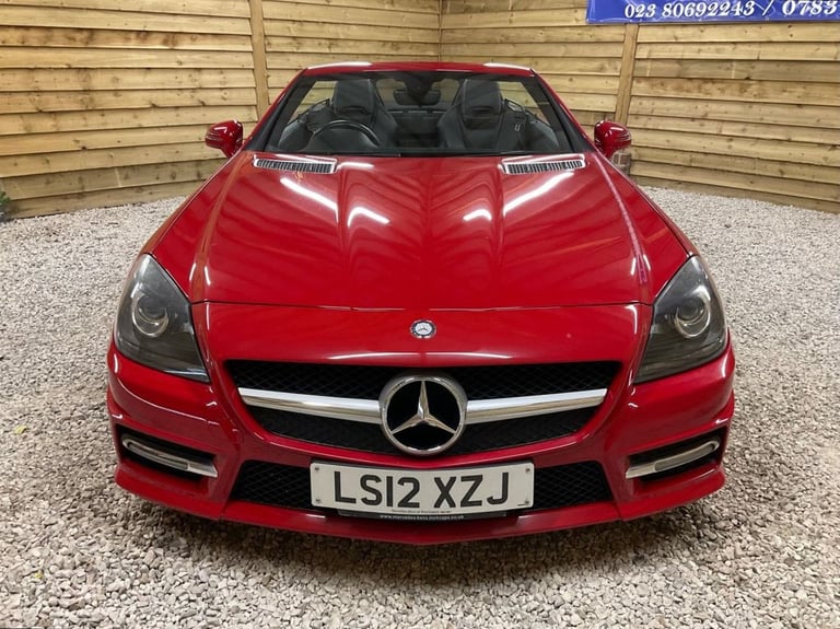 2012 Mercedes-Benz SLK 1.8 SLK200 BlueEfficiency AMG Sport Convertible 2dr Petrol G-Tronic+ Euro ...