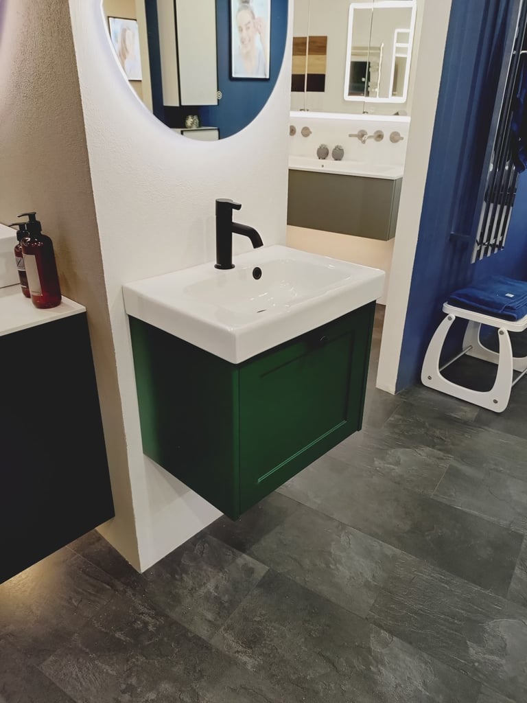 Dansani YOU! Classic 50cm Vanity Set Green *Manufacturers Ex-display* RRP £1907