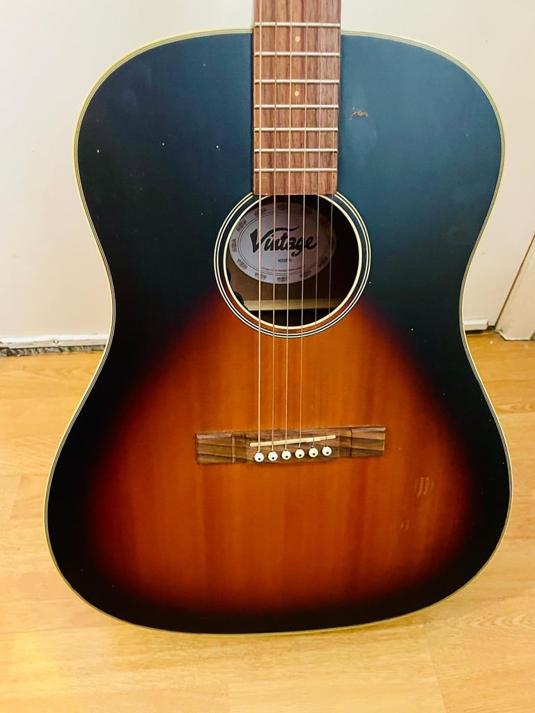 image for Guitar  Vintage acoustic guitar excellent condition £90 