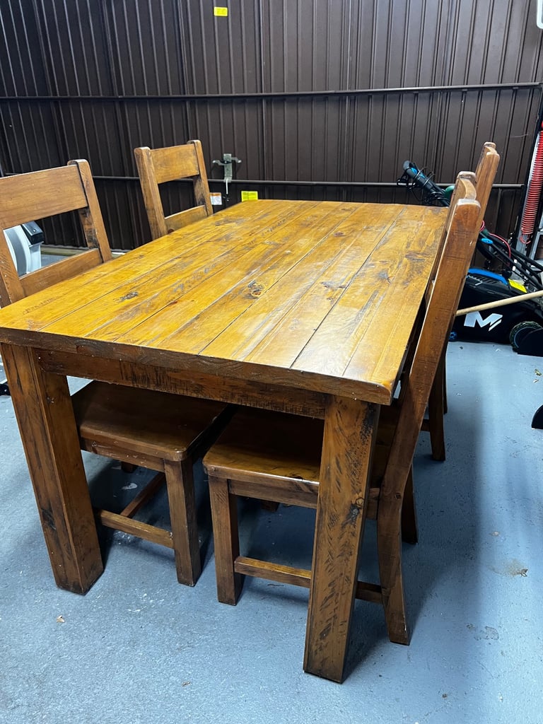 image for Table and 4 Chairs. 