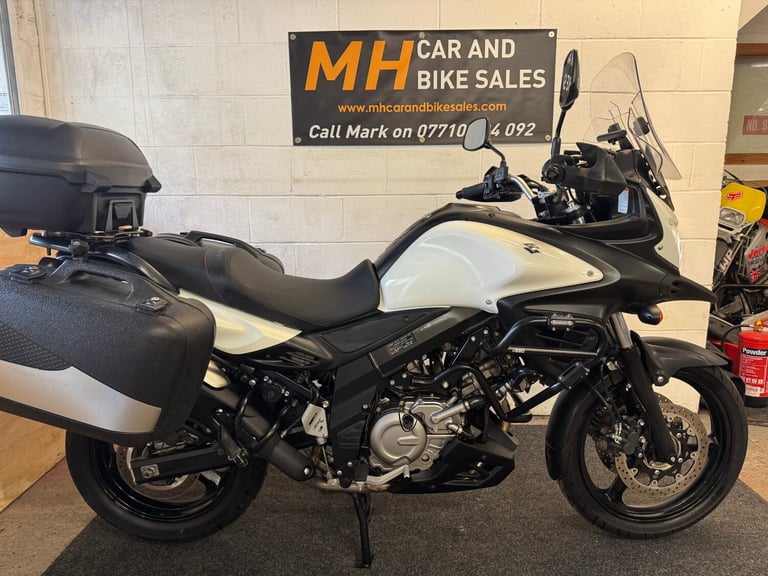 2013 Suzuki V-STROM DL650A L2 Low Miles Full Luggage Adventure Trail Petrol Manual
