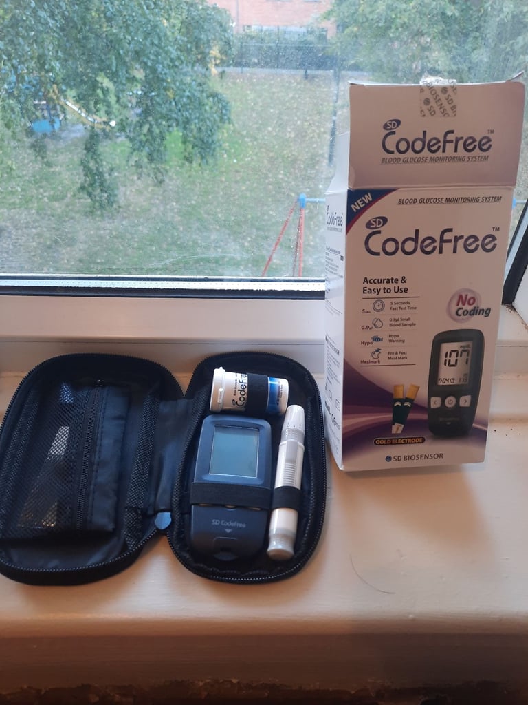 image for Code free blood glucose monitoring system