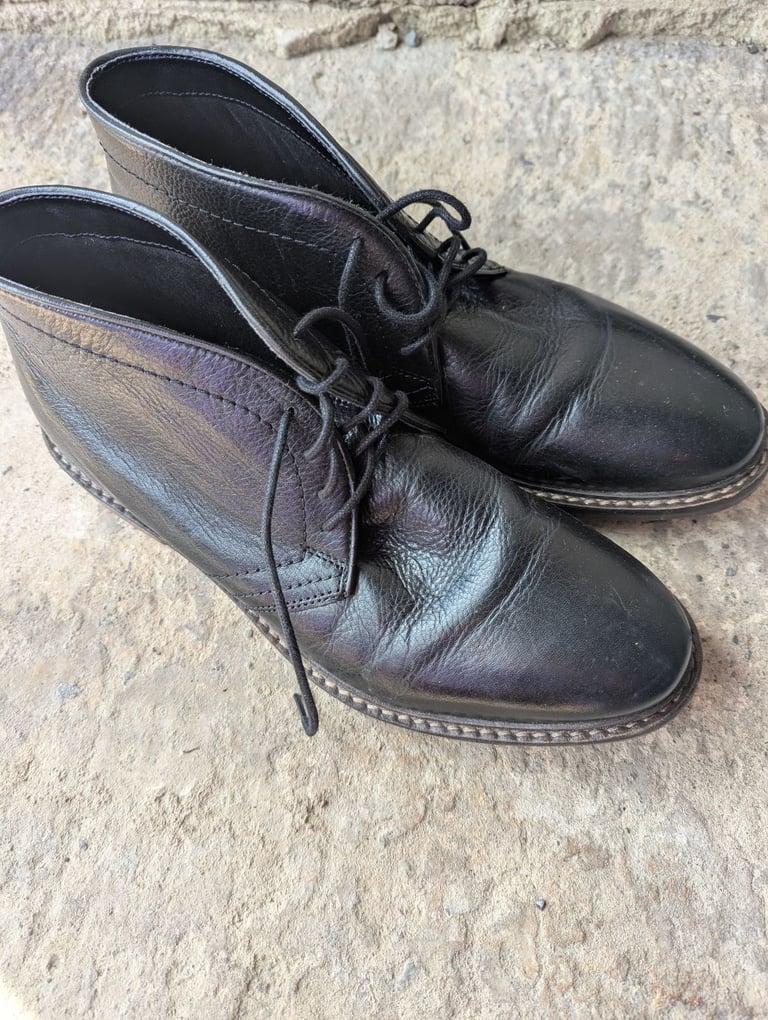 image for Marks and Spenser mens leather shoes size 6