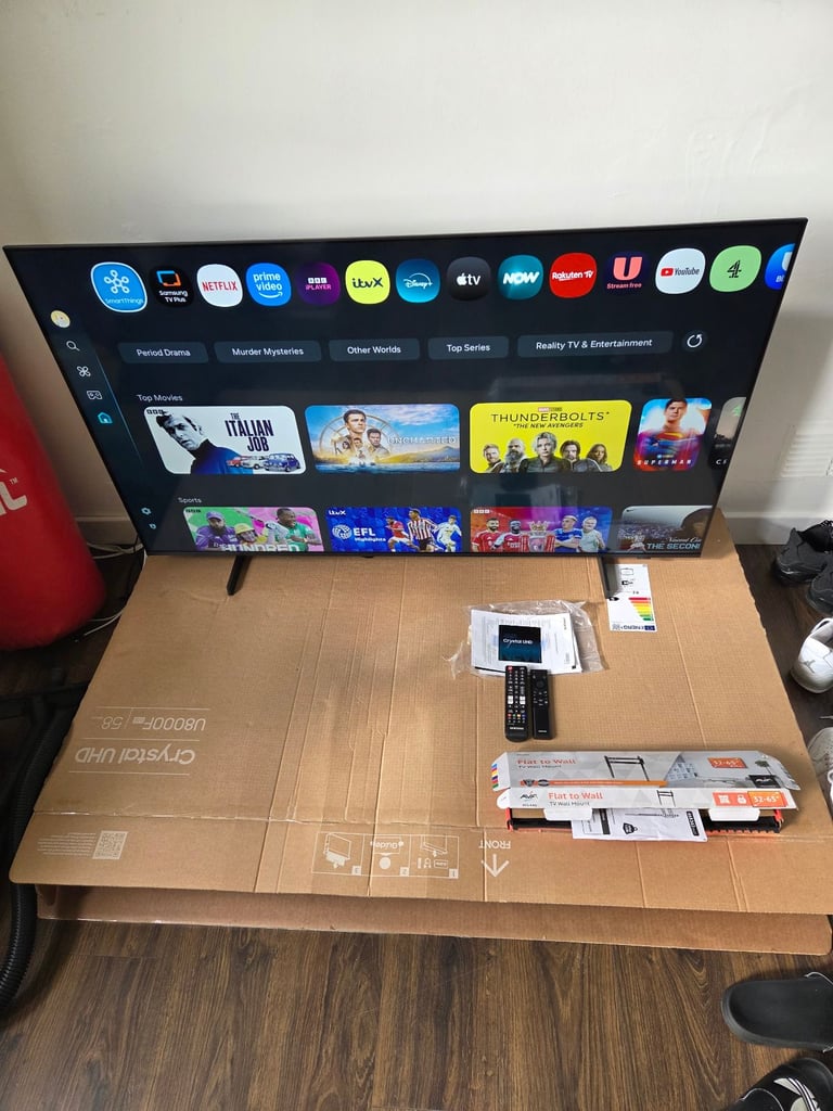 Samsung smart Tv 58 Crystal UHD