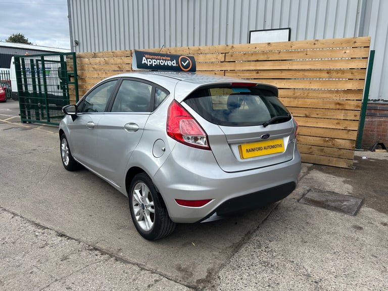 2017 Ford Fiesta 1.25 82 Zetec 5dr HATCHBACK Petrol Manual