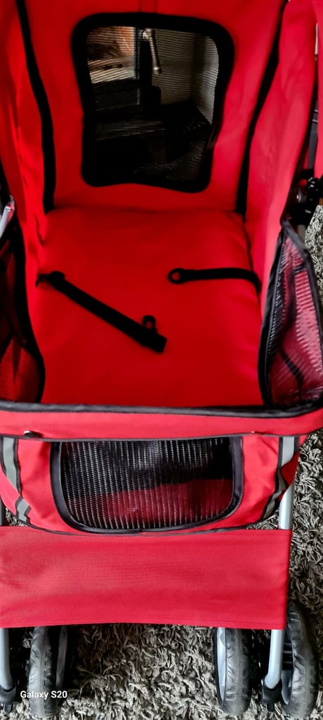 Dog pram/stroller - as new