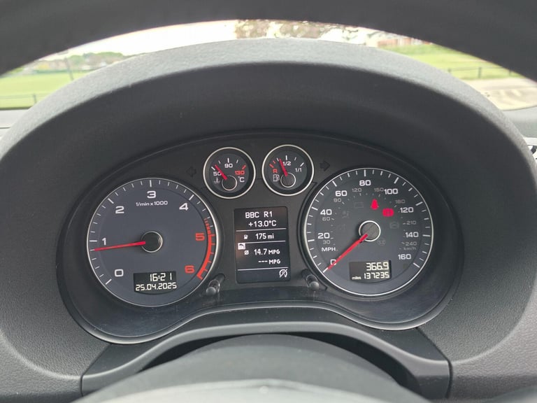 2012 Audi A3 2.0 TDI 170 Quattro S Line 5dr [Start Stop] HATCHBACK DIESEL Manual