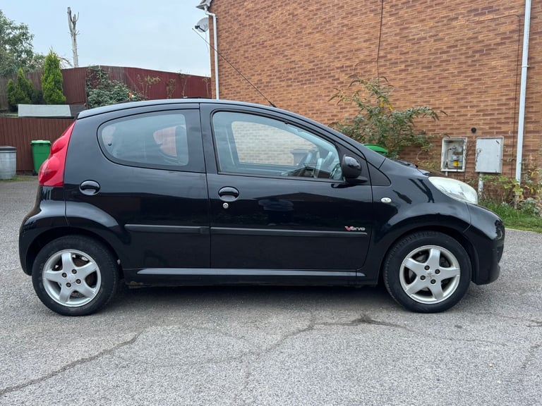 2009 Peugeot 107 1.0 Verve Hatchback 5 Door Petrol Manual £20 Road Tax Long Mot