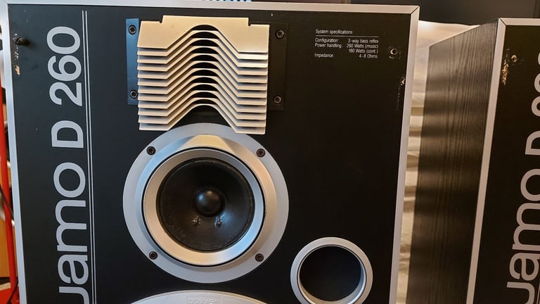 Vintage Jamo D260 speakers Patcham @ withdean park