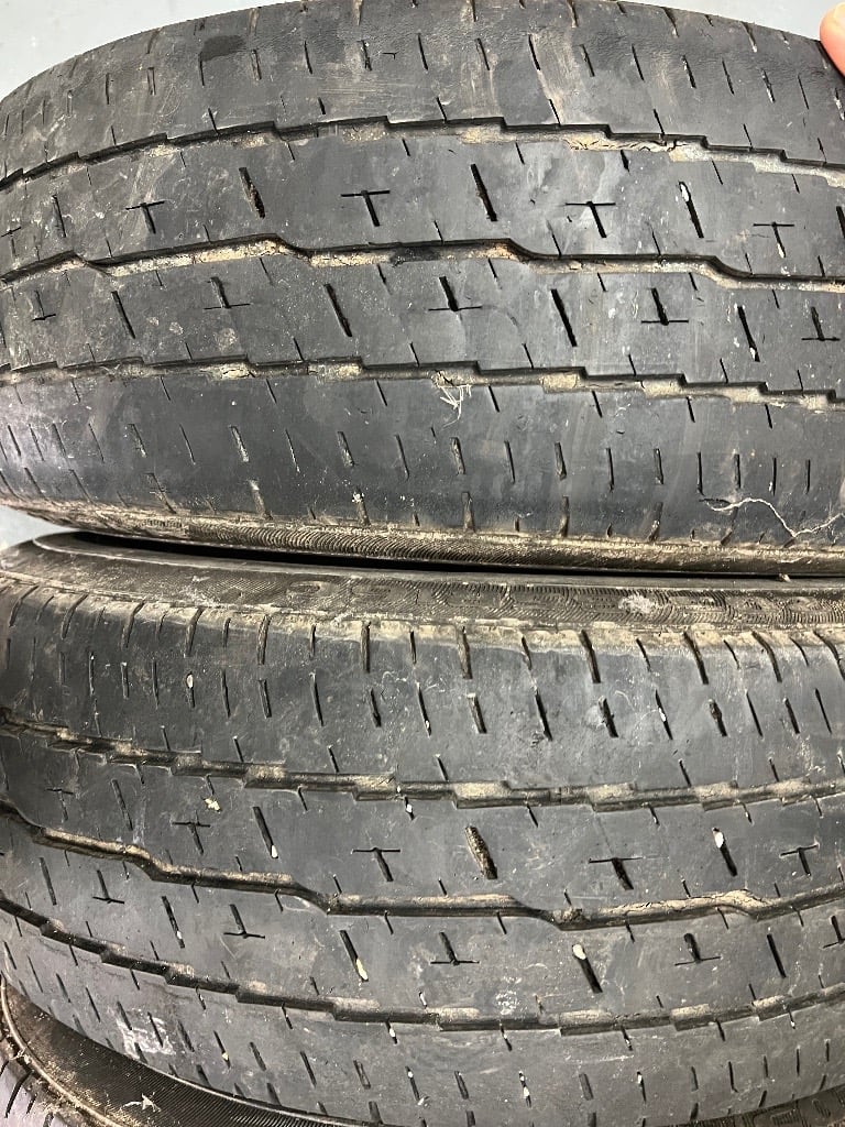 Vw transporter tyres with wheels 2 × 205 65 16c