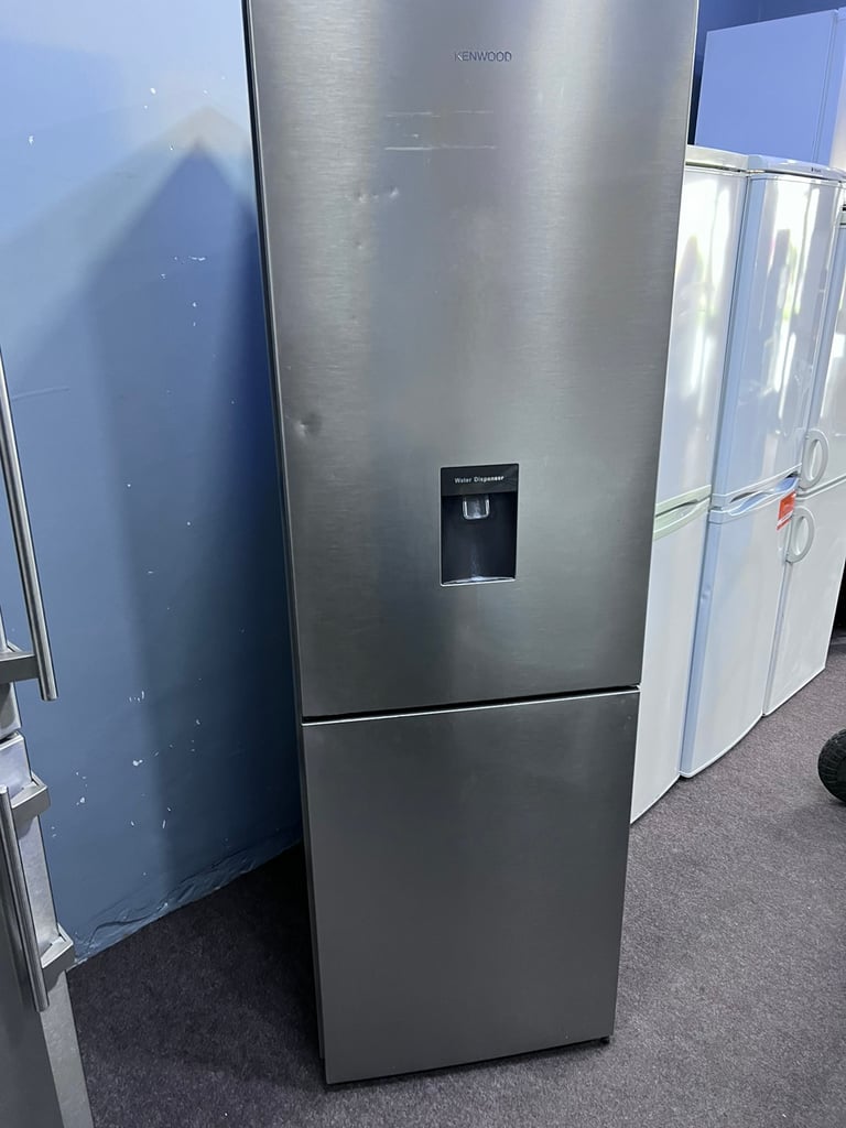Kenwood stainless steel frost free fridge freezer with water dispenser