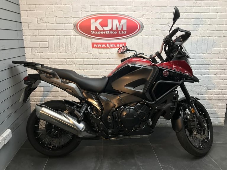 HONDA VFR 1200 X-H, 2018/18 PLATE, 18038 MILES AND FINISHED IN RED