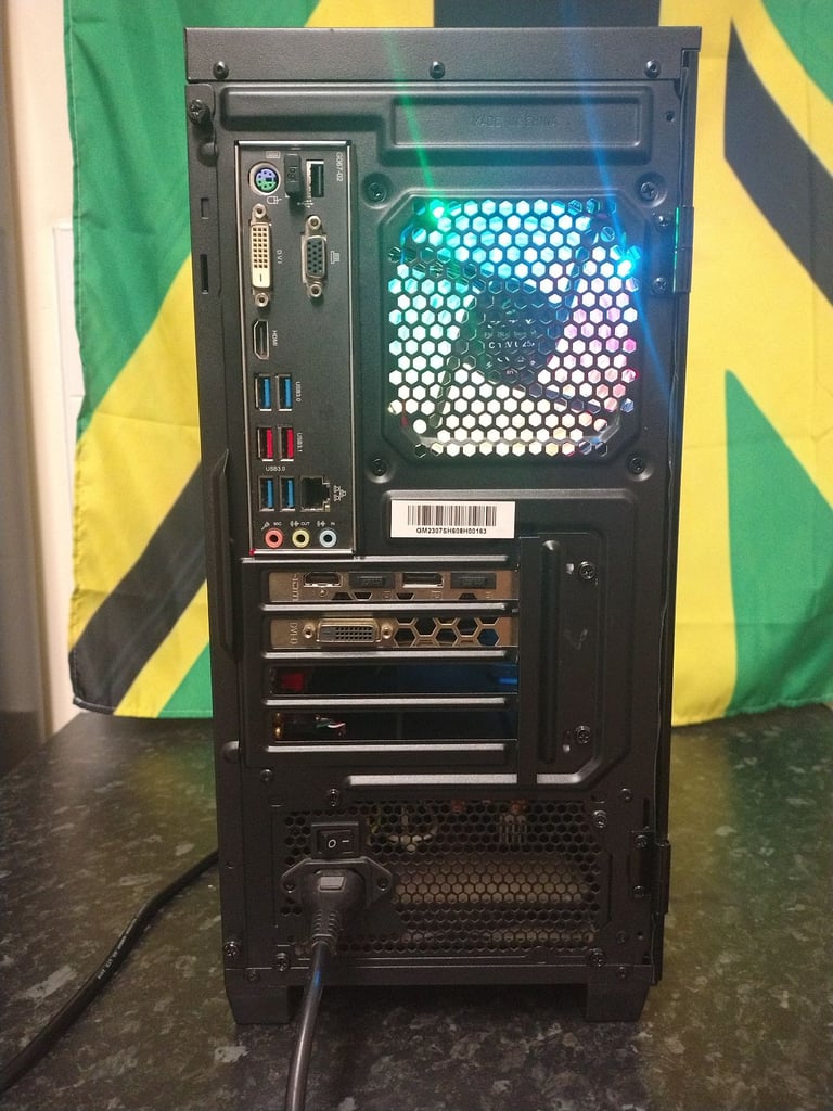 ABYSS/8-Core Ryzen/8GB GPU/16GB DDR4/240GB SSD/2TB HDD/WiFi/Gaming Tower