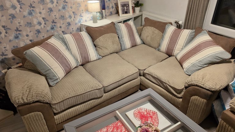 image for Corner sofa and 3 seater