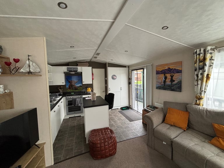 Static caravan on Stratheck holiday park 
