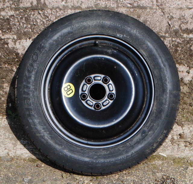 2012 FORD FOCUS MK3 SPARE WHEEL T125/90R16
