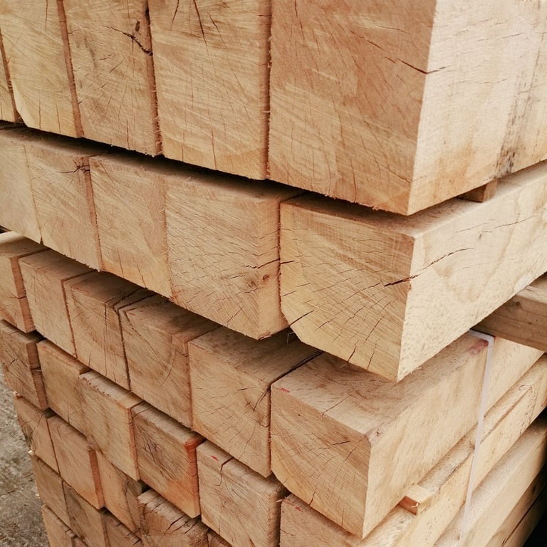 OAK SLEEPERS AND PLANKS PROMOTION. From only £15 ea.