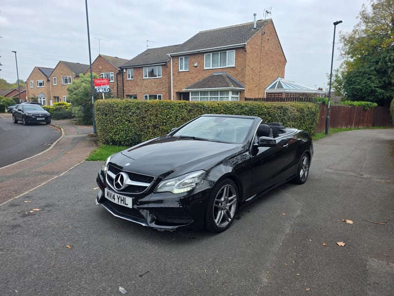 2014 Mercedes-Benz E Class E250 CDI AMG Sport 2dr 7G-Tronic CONVERTIBLE Diesel Automatic