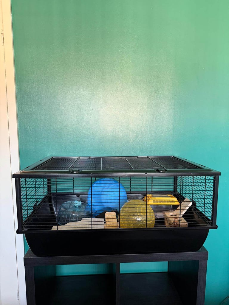 Large and Small Hamster Cage - Set of 2