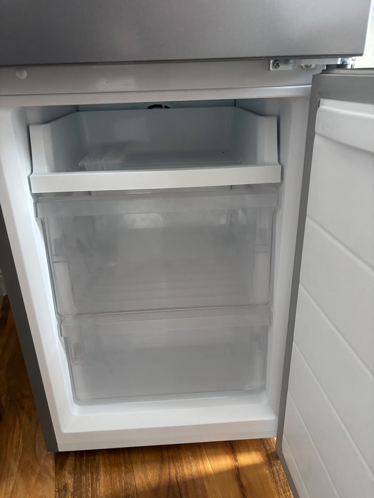 LOGIK - 60/40 Silver Fridge Freezer for sale