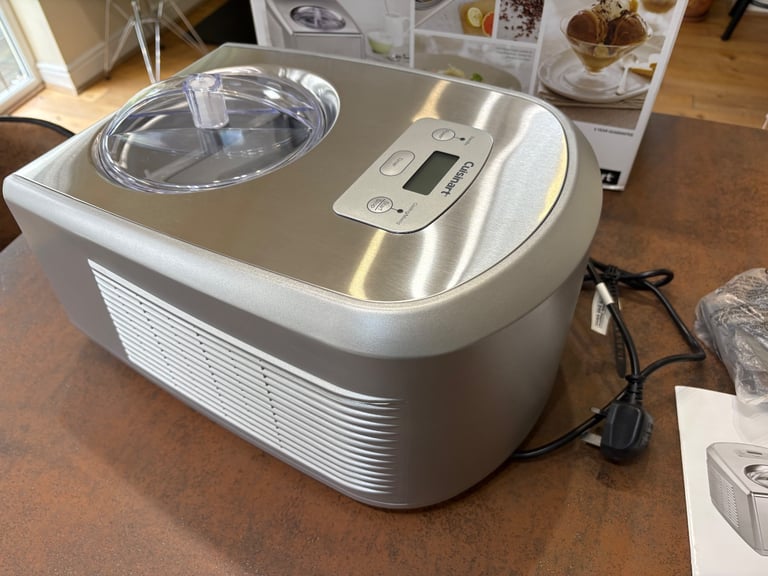 Cuisinart Ice Cream and Gelato Maker | Makes Ice Cream, Gelato, Sorbet, Frozen Yoghurt 
