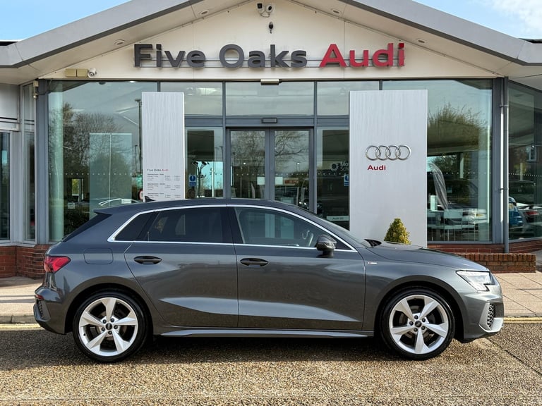 2023 Audi A3 1.0 TFSI 30 S line Sportback 5dr Petrol Manual Euro 6 (s/s) (110 ps) HATCHBACK Petro...