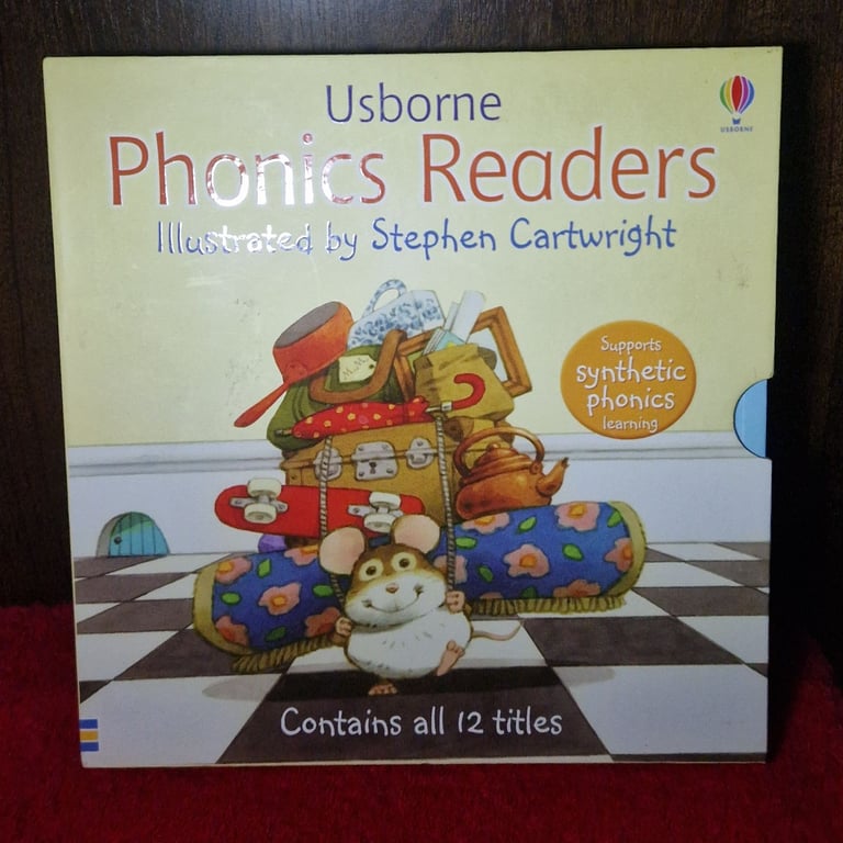 image for Usborne Phonics Readers – Complete 12 Book Collection (Stephen Cartwright, 2006, 