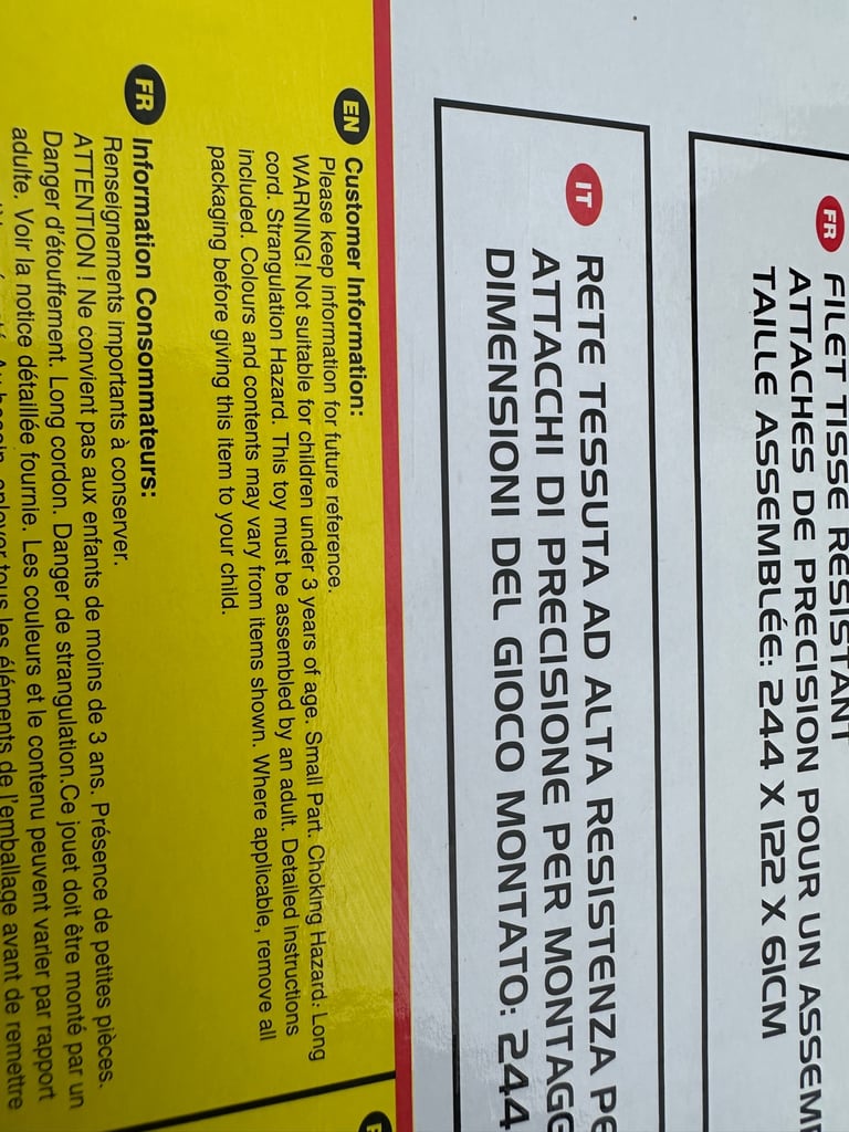 All weather football goal