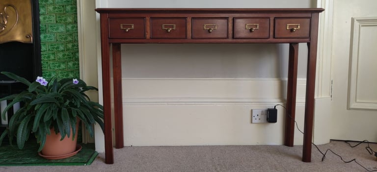Elegant antique console table