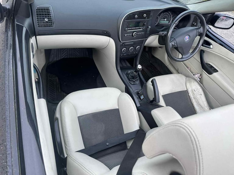 Saab, 9-3, Convertible, 2008, Manual, 1910 (cc), 2 doors