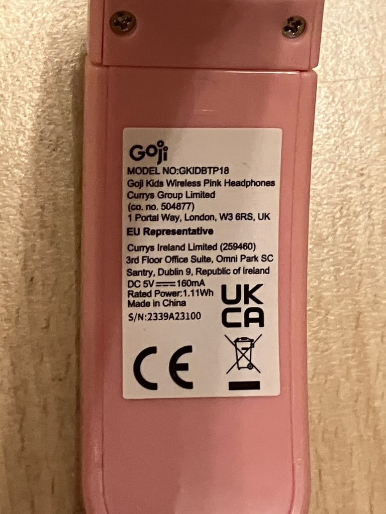 Gojii Bluetooth headphones